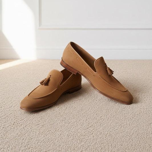 The Beaumont — Suede Tassel Loafer