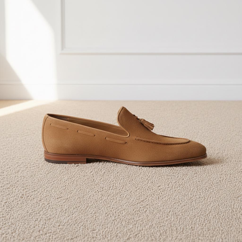 The Beaumont — Suede Tassel Loafer
