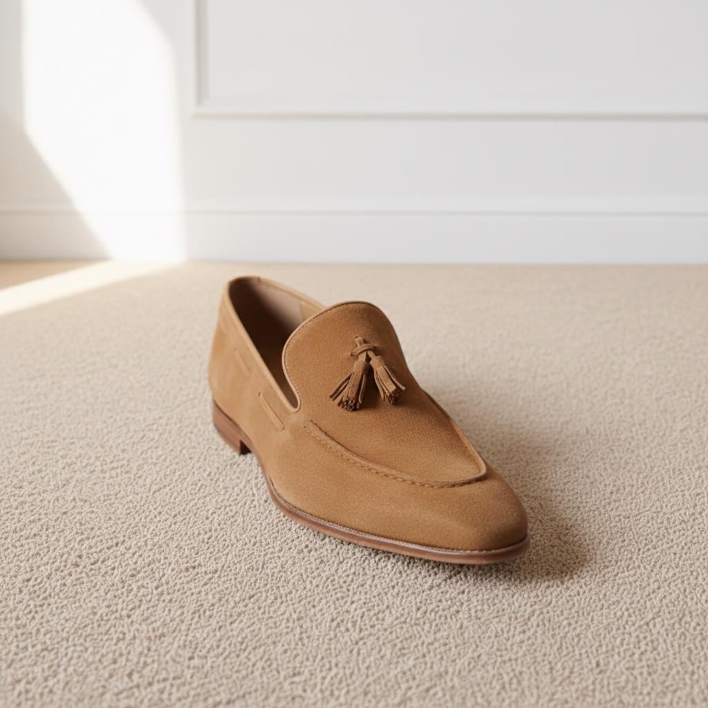 The Beaumont — Suede Tassel Loafer