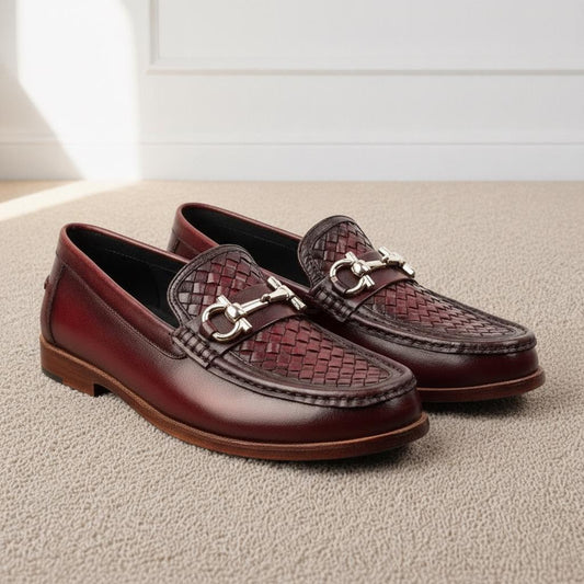 The Cavendish — Woven Bit Loafer