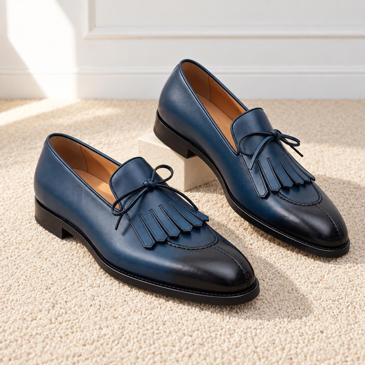 The Pembroke — Kiltie Bow Loafer
